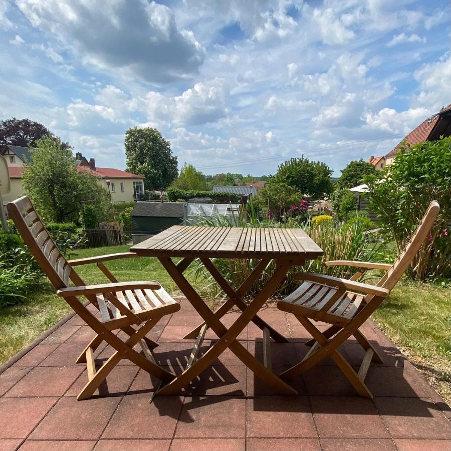 Ferienapartment Casa Heideblick mit Sonnenterrasse, Garten&Sicht auf die Heide Radeberg Exterior foto